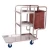 Import Fast delivery  Practical Design  Hotel Housekeeping Cleaning Cart Trolley from China