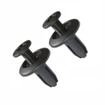 Fastener & Clip Huscus 50Pcs/Lot 6mm Hole Car Fender Plastic Push Pin Rivets Retainer Clips Auto Car Fender Fixed Clamp for Hond