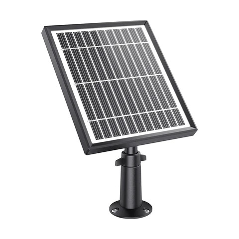 Fengshou New Energy Waterproof Doorbell Camera Outside Solar Panel Laminator Frame Solar Charging Panel 4W 6W