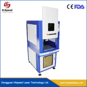Fiber Laser Marking Machine of Metal with Enclosed Protection Cover