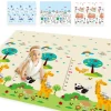 Foldable Baby Foam Play Mat Xpe Kids Crawling Carpet Puzzle Educational Children Activity Rug Folding Blanket Floor Games Toys