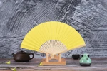 Foldable Hand Fan Design Your Own Custom Bulk Chinese Bamboo Paper Fan