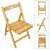 Import Folding Bamboo Restaurant Banquet Chair Classroom  Chair For Children from China