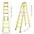Import Folding step ladder  telescopic ladder insulation ladder from China