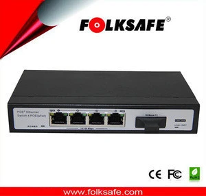 Folksafe brands switch network 4 ports hub mini 48v 2 port not usb