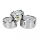 Food Packing Bento Box Eco-Friendly Stainless Steel Food Storage Containers with Leak-Proof Lids