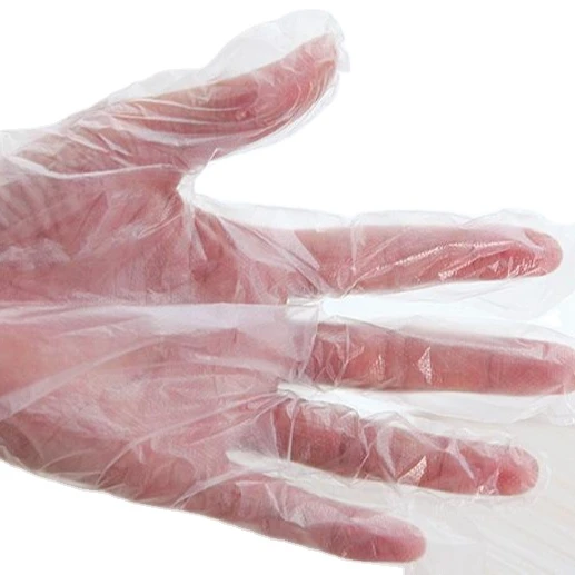 Food Preparetion Plastic Gloves Wholesale PE Disposable Gloves kitchen use
