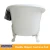 Import foot ware machinery used clawfoot cast iron enmaled baby bath spa tub drain inflatable from China