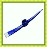forged steel garden pickaxe