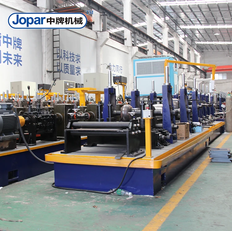 Foshan Professional Manufacturing Diameter 114-219 mm Big Size Alloy Steel 625  Pipe Making Machine SS Tube Mill Line
