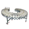 free double PVC roller flexible conveyor