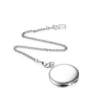 Free sample classical 40mm diameter antique blank case OEM quartz pocket watch with high quality
