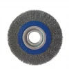 Free Sample Custom Size Crimped Steel Wire Cup Brush stainless Steel Wire Wheel Brush