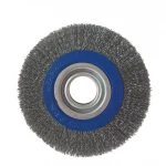 Free Sample Custom Size Crimped Steel Wire Cup Brush stainless Steel Wire Wheel Brush