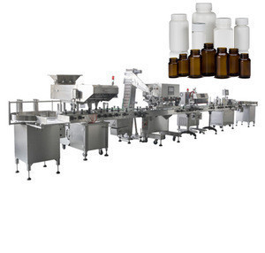 Full Automatic Bottle Capsule Tablet Filling Counting Packaging Machines Pharmaceutical Packaging Machines Line