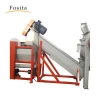 Full automatic plastic pet bottles washing recycling line