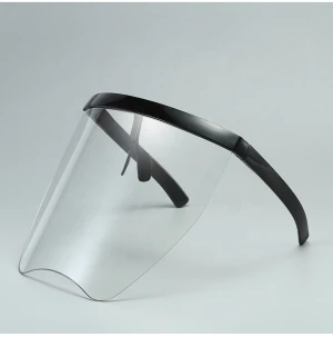 Full Clear Lens Visor Sunglasses Safety Face Shield UV400 Eyewear Glasses