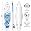 FUNWATER Drop shipping custom logo sup inflatable sup board standup paddle sup surfing board