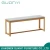 Import Furniture supplier upholstered modern indoor wood bench from China