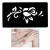 Import G174-G213 Factory Customized Body Flash Glitter  Henna Stencils India from China