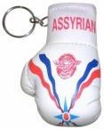 GAF Assyrian PROMOTION Mini Boxing Gloves printed with Girls name of your choice
