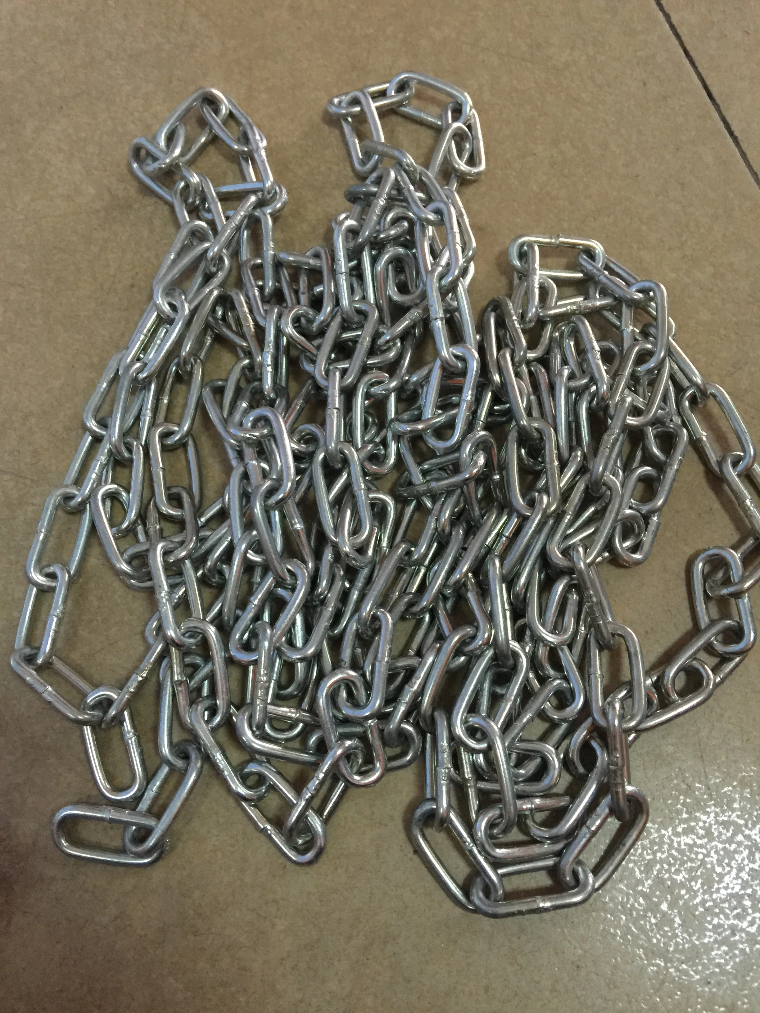 Galvanised Link Chain  carbon steel,Hot Dip Galvanised Iron Long Link Chain