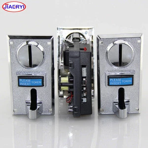 Game machine accessories: Comparison of CPU type intelligent electronic multi coin acceptor which in coin operated games
