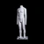 Import GH23 male movable parts ghost mannequins Invisible mannequin from China