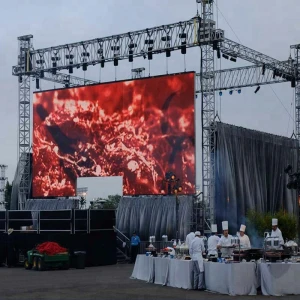 Giant outdoor rental activities P4.81 Mobile LED Display