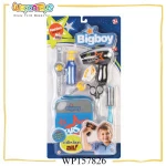 girls fashion little barber play set pretend plastic kids makeup sets with ASTM