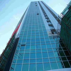 Glass Double Tempered Aluminum Frame Curtain Wall System Manufacturer