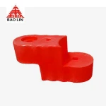 Go karting Barrier Rotomoding Plastic road/ traffic barrier high quality for hot sale