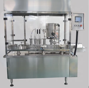 Gold Plus Supplier Trade Assurance Fully automatic vials liquid filling stoppering capping machine vials filling machine