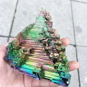 good quality artificial bismuth quartz mineral metal ingots