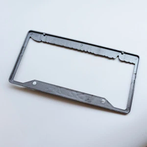 Good Quality Embossed Car License Plate Frame for Auto Parts