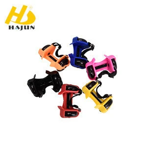 Good quality promotional mini skating flashing roller flashing wheels with best service