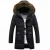 Import Good Quality Zipper Button Down Coat Pockets Winter Parka Long Down Jackets With Fur Hoodies from China