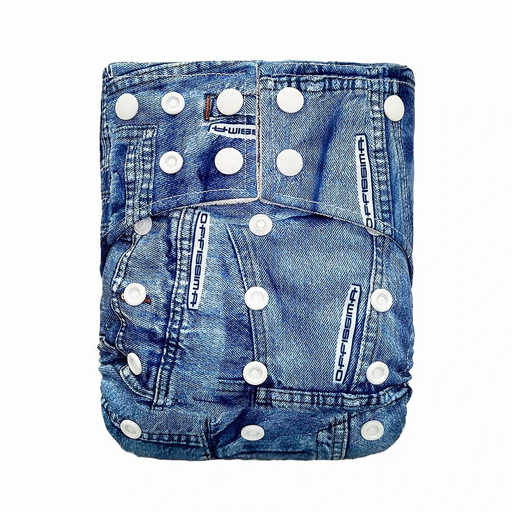 Goodbum reusable one size fit about 3-15kg baby bamboo fiber adjustable baby cloth diaper pocket diaper