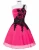Import Grace Karin New Color Short One Shoulder Cocktail Deep Pink Homecoming Party Dresses CL4288-2 from China