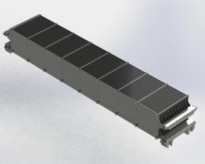 Graphite boat for PECVD machine for solar cell production in PV industry