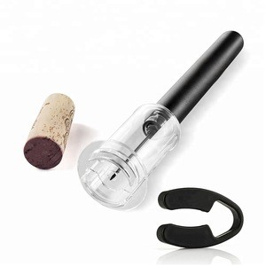 Great for Wine Lovers Easy Remover Tool Wine Bottle Opener Cork Out Tool Wine Air Pressure Pump Corkscrew With Foil Cutter