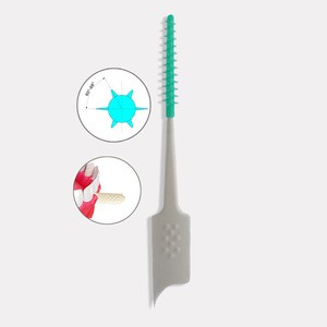 Gum Soft Stick FDA CE certificate, interdental soft brush picks