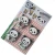 Import Hand Cartoon Panda Cookies Cutter Stamp Rvs Biscuit Mould Set Baking Tools Cutter Tools Cake Decoration 4pcs/set Bakeware Mold from China