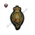 Import Hand Embroidery Bullion wire Blazer Grenade Cut out pocket badge from Pakistan
