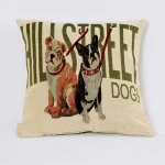 Hangzhou Supplier Home Decor Throw Pillow Case Cushion Cover Dog Cushion Cover