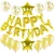 Import Happy Birthday Balloons Party Decorations -Gold Birthday Decorations Set with Happy Birthday Banner Foil Letter Balloons from China