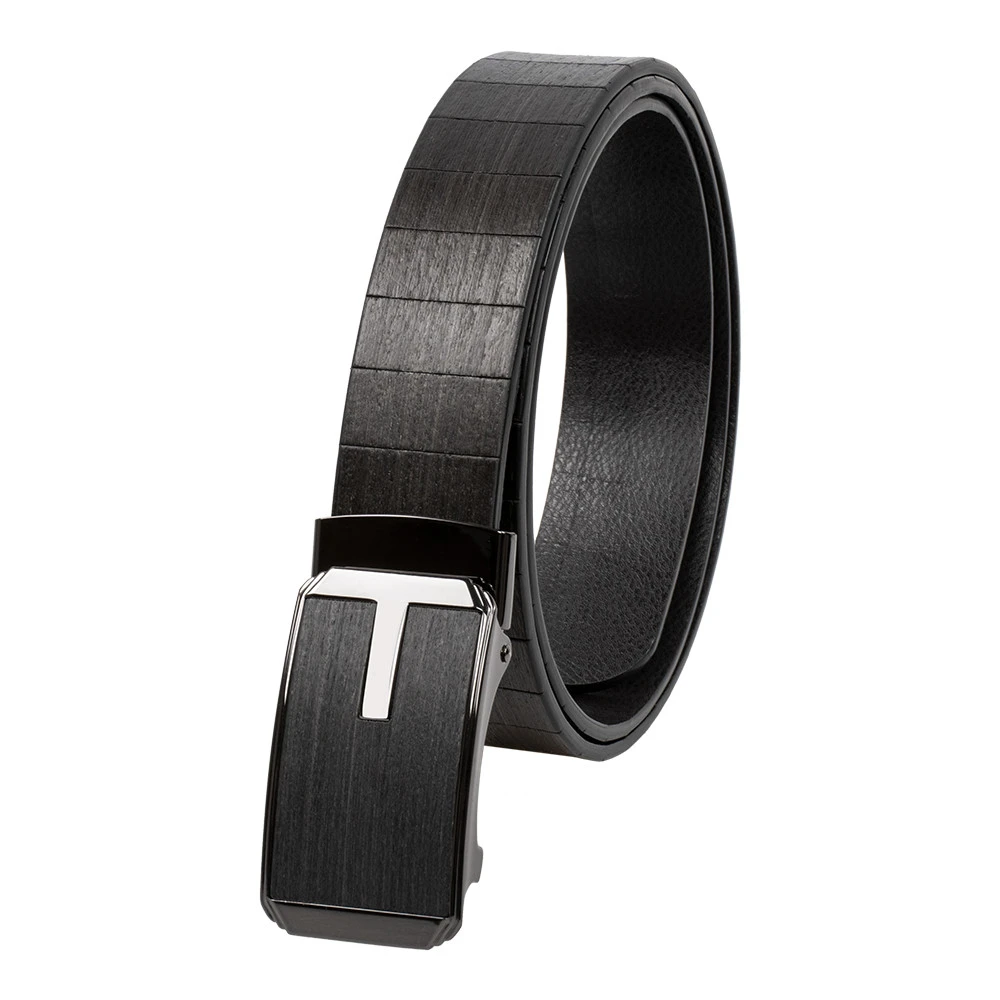 Healthy Wood Belt with Steel Buckle Fashionable Customized Design Men Belt Factory Price