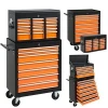 Heavy Duty 16 Drawer Garage Storage Steel Tool Cabinet With Mechanic Trolley Metal Cabinet On Wheels