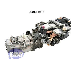 HI-NO JO8CT BUS USED DIESEL ENGINE SECOND HAND