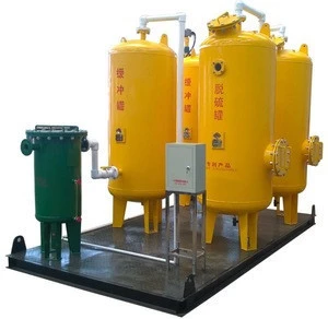 High efficiency biogas pretreatment system